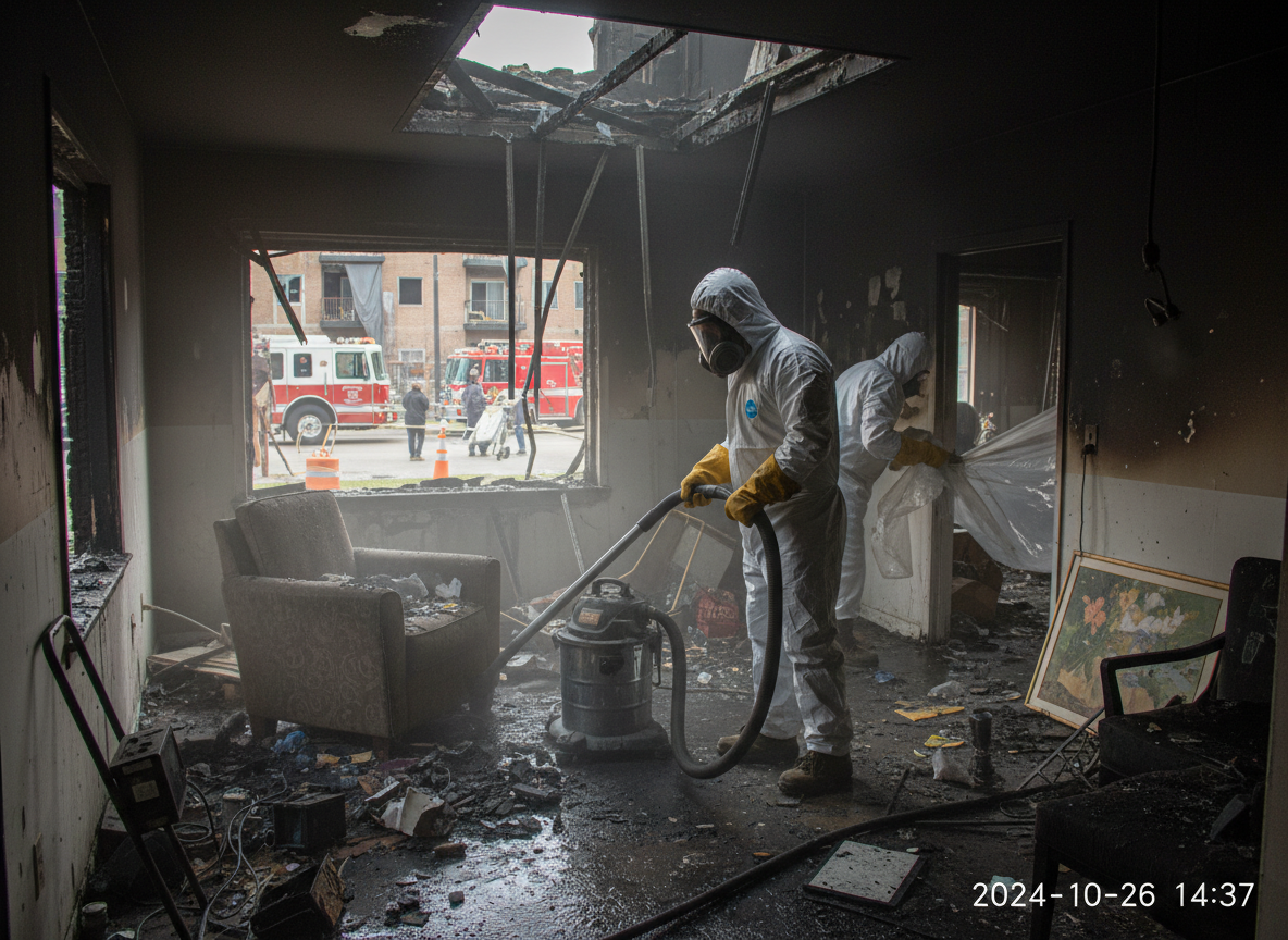 Fire Damage Restoration in Jurupa Valley