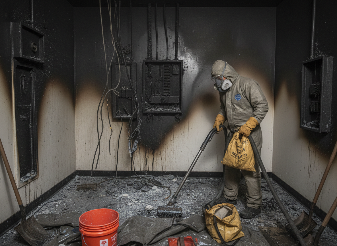 Electrical Fire Cleanup in Bloomington, CA