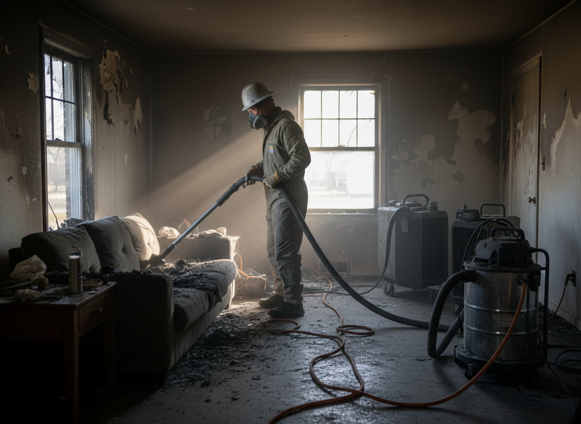 Emergency Fire Damage Restoration in Bloomington, CA