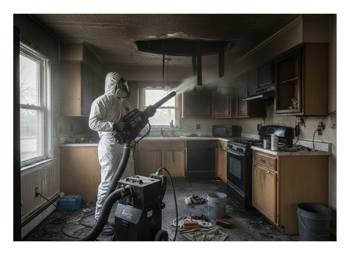 Smoke Damage Restoration in Bloomington, CA